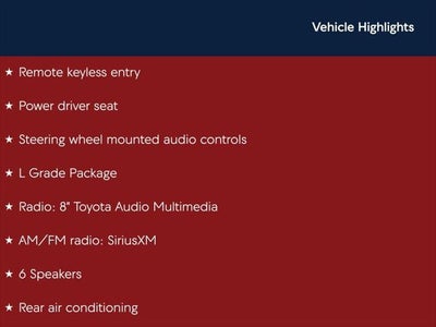 2023 Toyota HIGHLANDER L