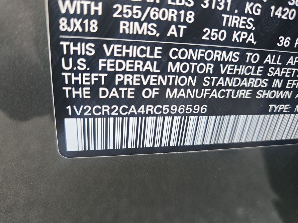 2024 Volkswagen Atlas 2.0T Peak Edition SE w/Technology