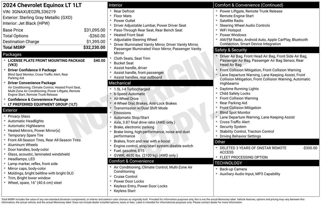 2024 Chevrolet Equinox AWD LT