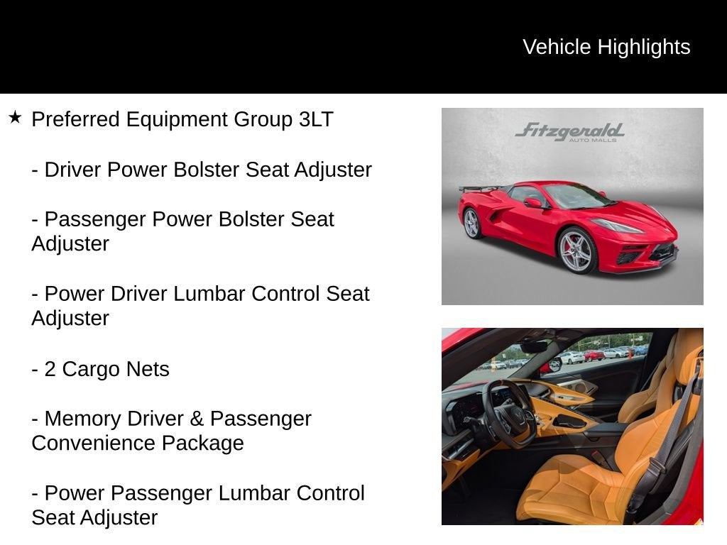 2022 Chevrolet Corvette Stingray 3LT
