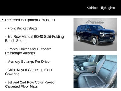 2025 Chevrolet Tahoe LT