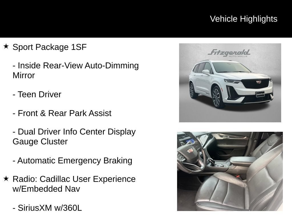 2024 Cadillac XT6 Sport