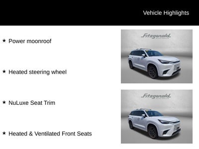 2025 Lexus TX 