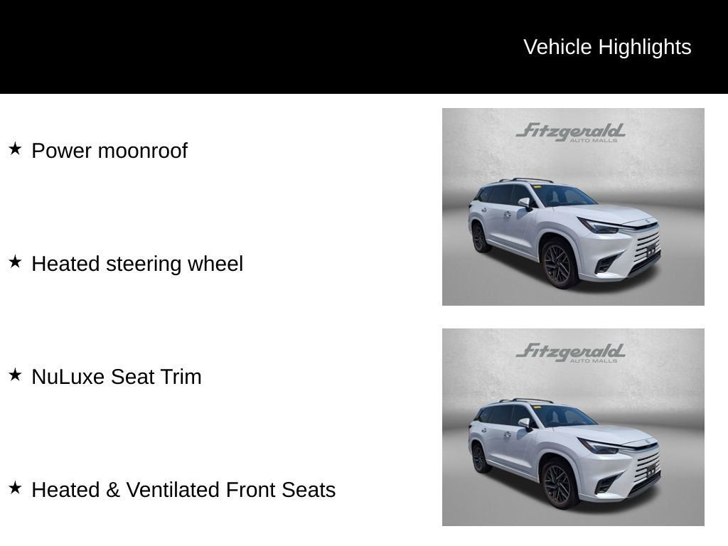 2025 Lexus TX 
