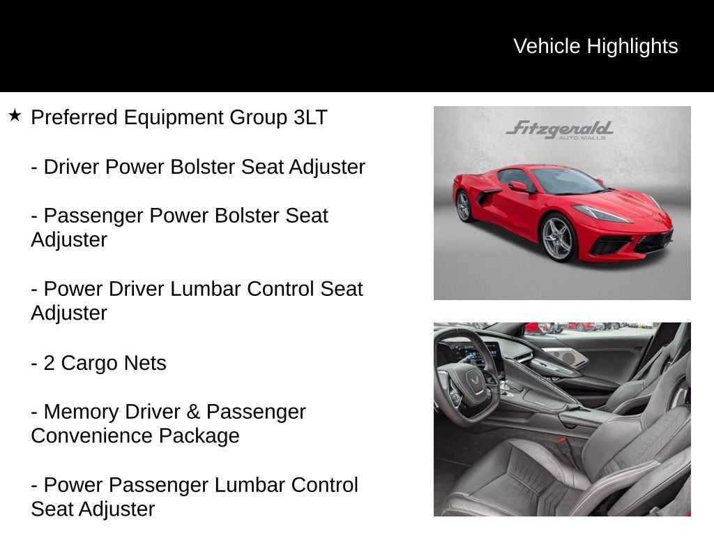 2025 Chevrolet Corvette Stingray 3LT