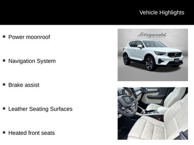 2023 Volvo XC40 Plus Bright Theme