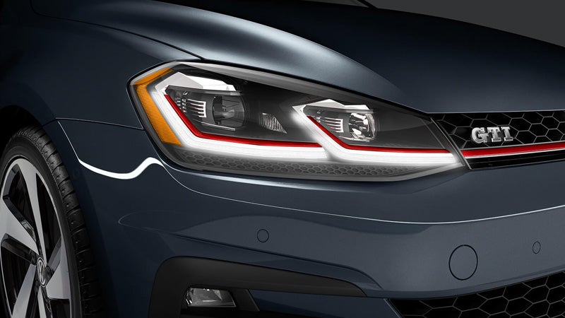 Golf-GTI model front view