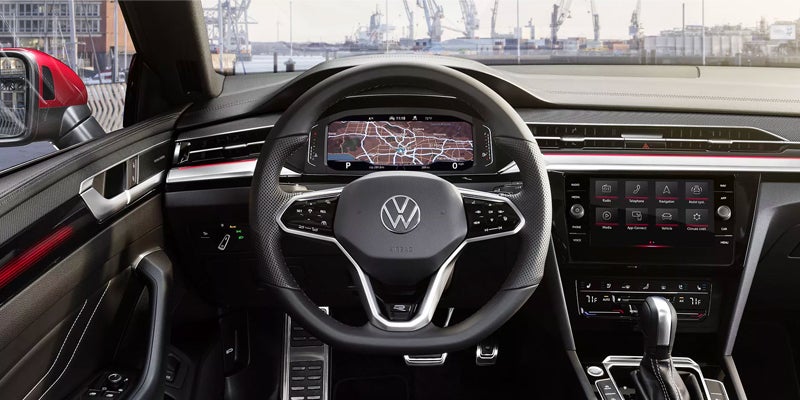 Tiguan model interior display view