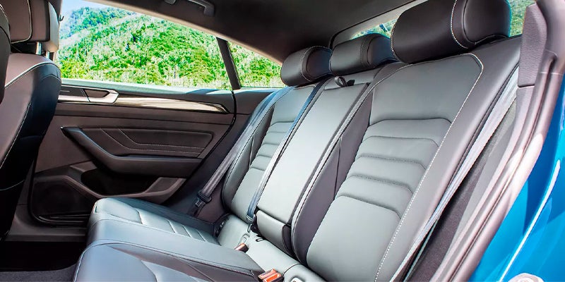 Tiguan model interior seating view