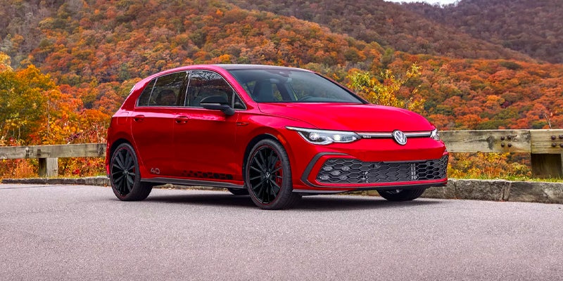 Golf-GTI model front view