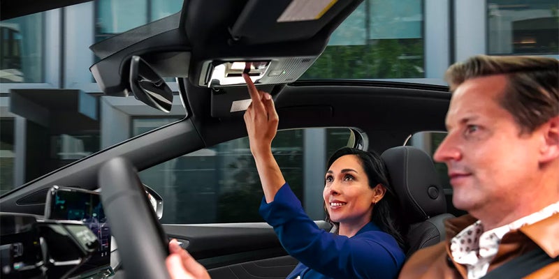 ID4 model interior roof top view