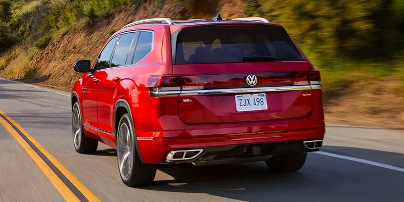 Volkswagen Atlas model rear view