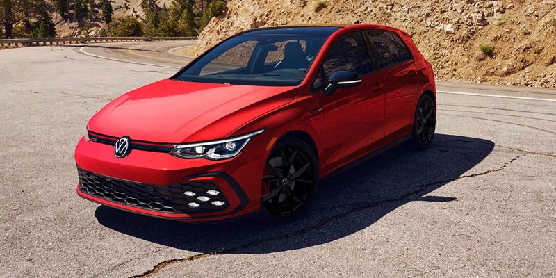 Golf-GTI model front view