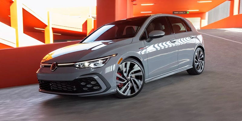 Golf-GTI model exterior view